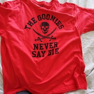 Goonies never say die tshirt